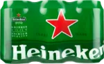 Promotie Heineken set met 6 blikken van 33 cl