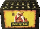 Promotie Hertog Jan krat met 24 flessen van 30 cl
