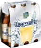 Promotie Hoegaarden Witbier set met 6 flessen van 30 cl