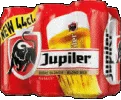 Promotie Jupiler set met 6 blikken van 44 cl